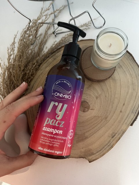 OnlyBio Hair in Balance, Szampon do włosów, Intensywnie oczyszczający, Rypacz