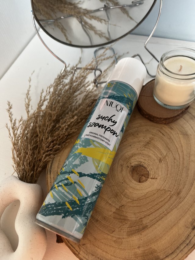 NIUQI Suchy szampon do włosów, Original Freshness