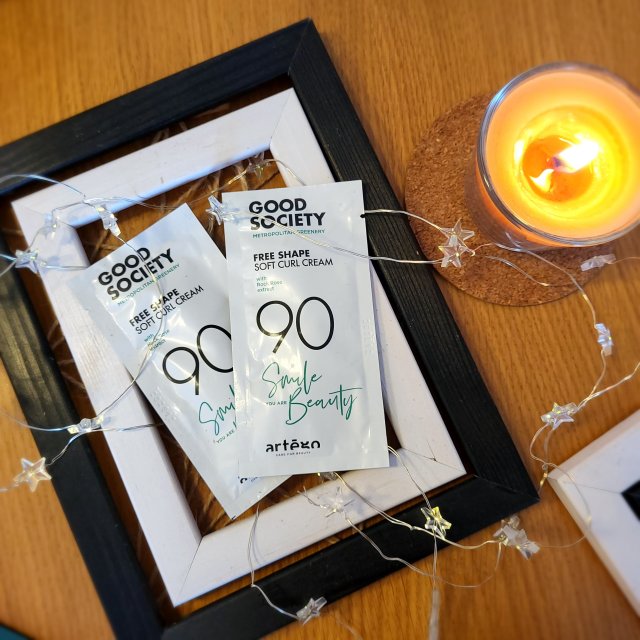 Artego Good Society 90, Krem do włosów, Free Shape Soft Curl Cream, Włosy kręcone