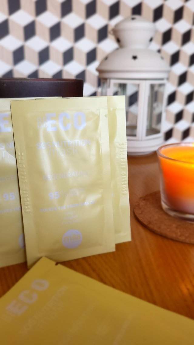 Mila Professional Maska do włosów, Be Eco, SOS Nutrition, Regenerująca