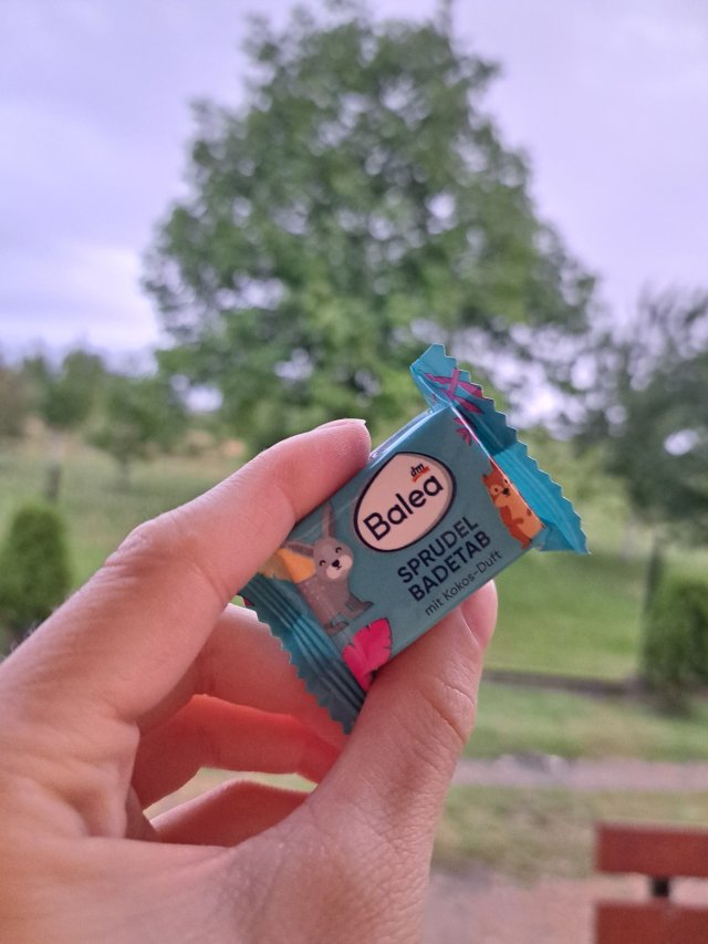 Balea Pastylka kąpieli, Sprudel Badetab, Kokos
