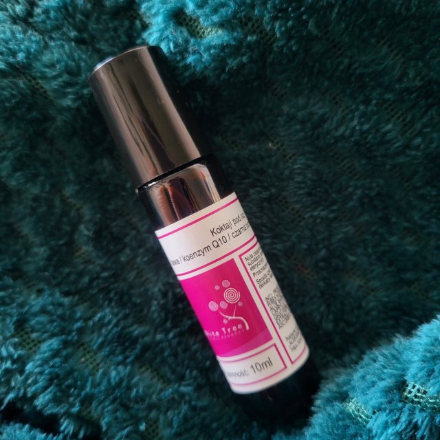 WhiteTree Natural Cosmetics Koktajl pod oczy, Koenzym Q10, czarna porzeczka, wit. E+C