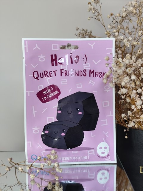 Quret, Hello Friends Mask, Z ekstraktem z węgla