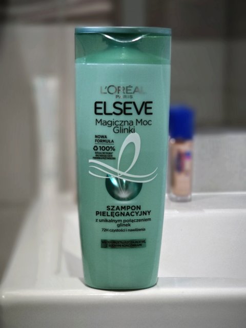 L'Oréal Elseve, Szampon do włosów, Magiczna Moc Glinki, Włosy przetłuszczające się z suchymi końcówkami