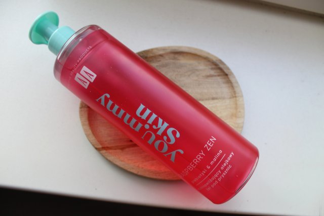 AA Yoummy Skin, Żel pod prysznic, Raspberry Zen, Multinawilżający i olejkowy, Prebiotyki & malina