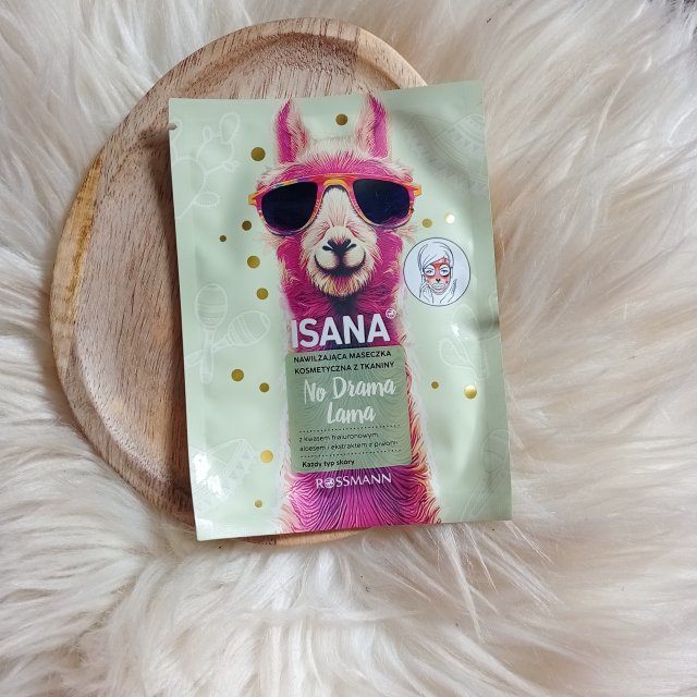 Isana Maseczka do twarzy w płacie, No Drama Lama 