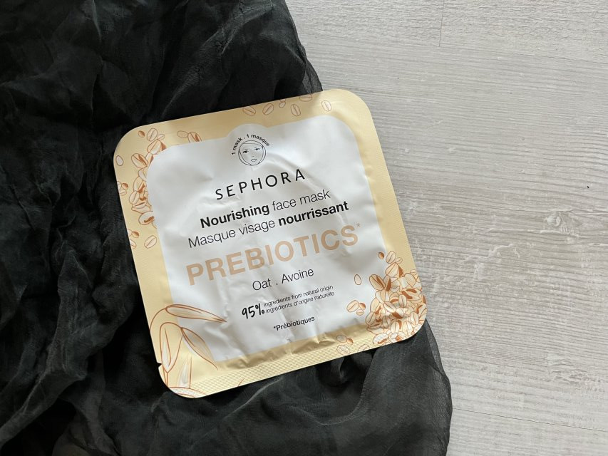 Sephora Maseczka do twarzy w płacie, Prebiotics, Oat