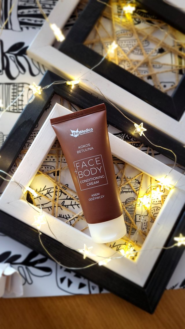 EkaMedica Krem do twarzy i ciała, Face+Body, Odżywczy, Kokos i betulina 