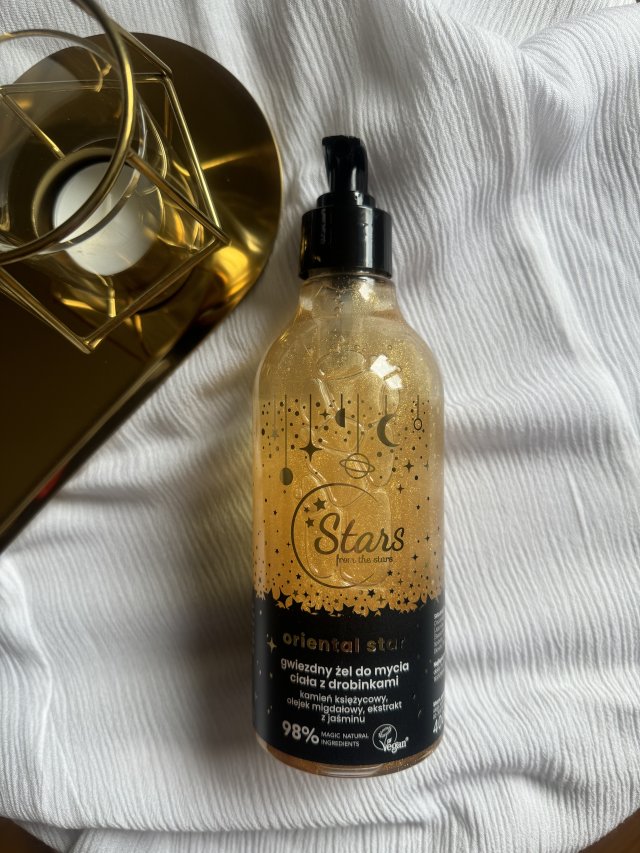 Żel pod prysznic z drobinkami 