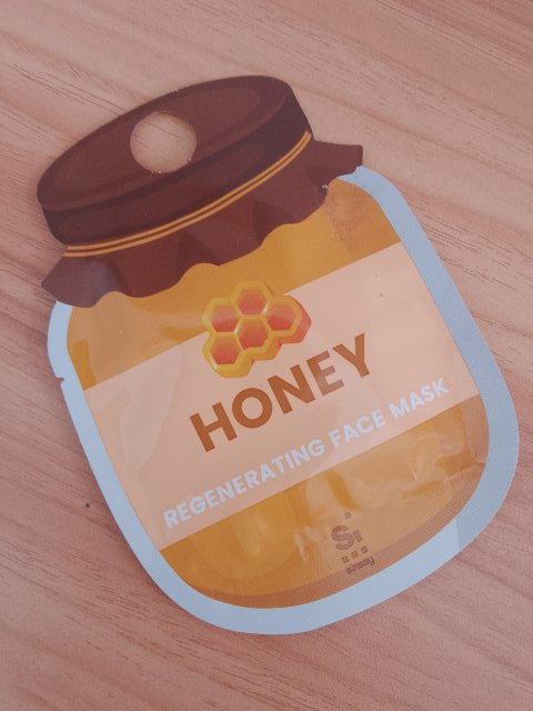 SINSAY Maseczka do twarzy, Regenerating Face Mask Honey