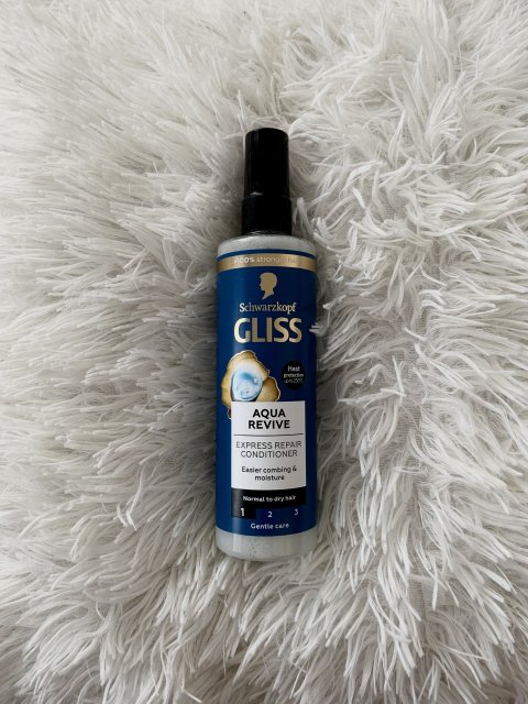 Schwarzkopf Gliss, Aqua Revive, Odżywka do włosów, Ekspresowa, Hyaluron Complex & Marine Algae