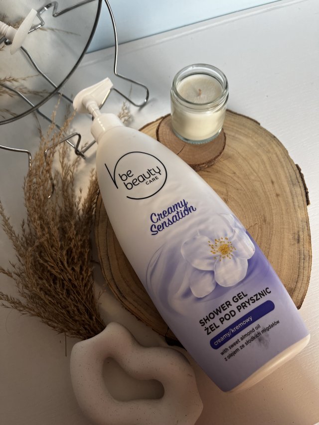 BeBeauty Care, Żel pod prysznic, Creamy sensation, Olej ze słodkich migdałów 
