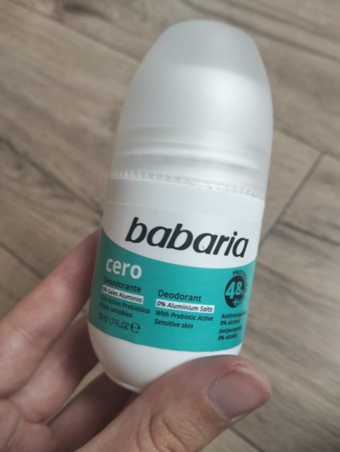 Babaria Natural Cosmetics Antyperspirant w kulce, Cero 48h+