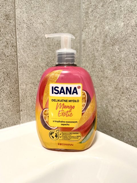 Mydło w płynie mango Exotic, Isana 