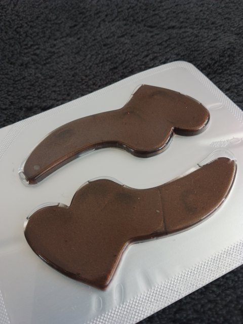 NIUQI Płatki pod oczy, Hydrożelowe, Serduszka, Kalendarz Adwentowy 2023