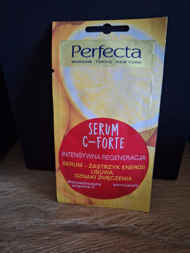 Perfecta Serum C-Forte, Maseczka do twarzy, Intensywna regeneracja