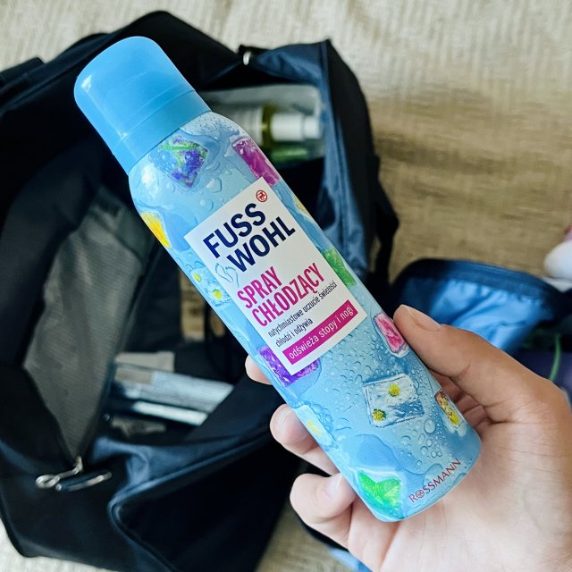 Fusswohl Spray chłodzący, odświeża stopy i nogi