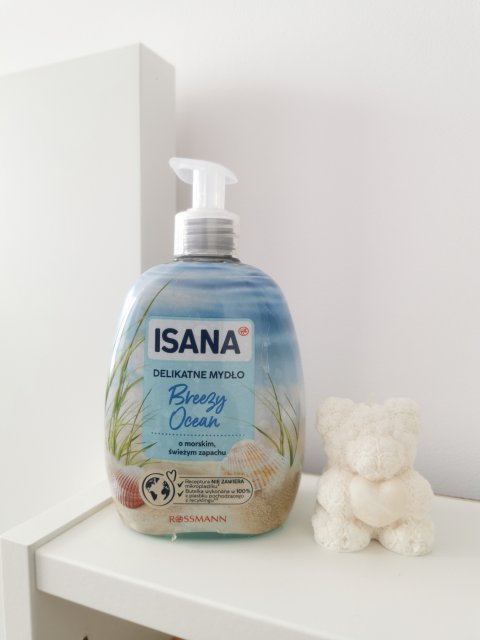 Isana Mydło do rąk w płynie, Breezy Ocean