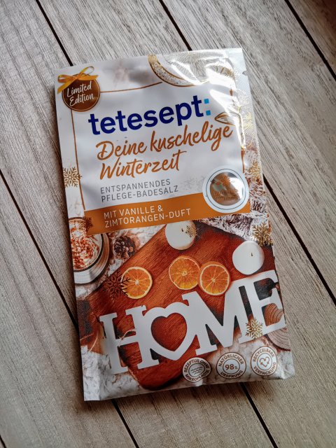 Tetesept Sól do kąpieli, Deine Kuschelige Winterzeit