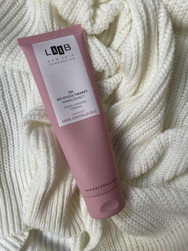 AA LAAB New Skin Generation, Żel do mycia twarzy, Nawilżający, 100% Centella B12