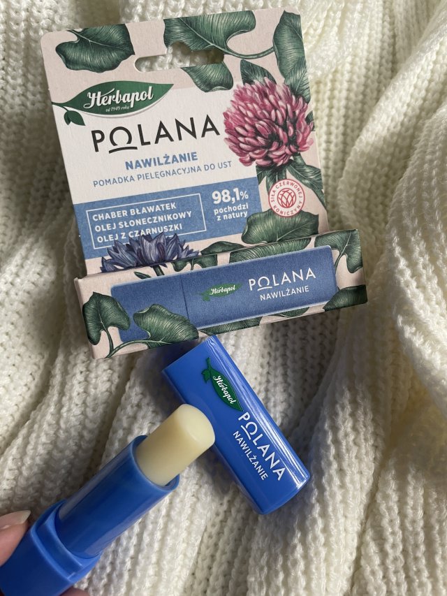 Herbapol Polana, Pomadka ochronna do ust, Nawilżanie