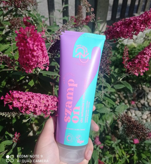 OnlyBio Hair Cycling, Szampon do włosów i skóry głowy, Nawilżenie, Olej Buriti, Aloes, Granat 