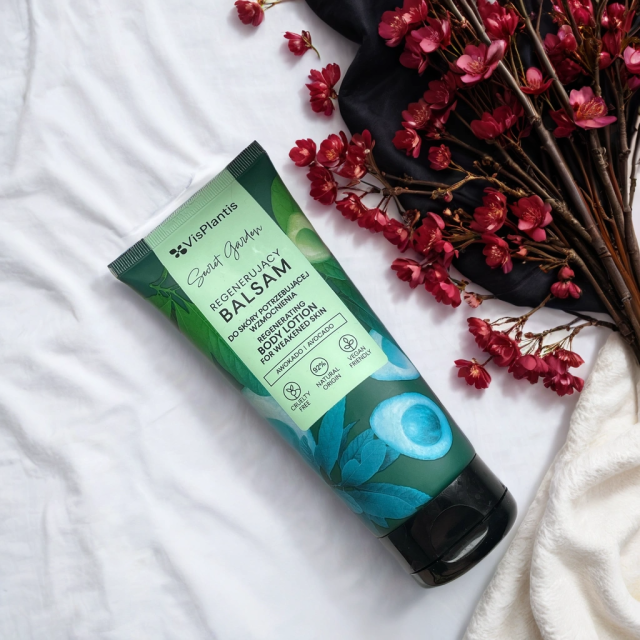 Vis Plantis Balsam do ciała, Regenerujący, Awokado i bawełna