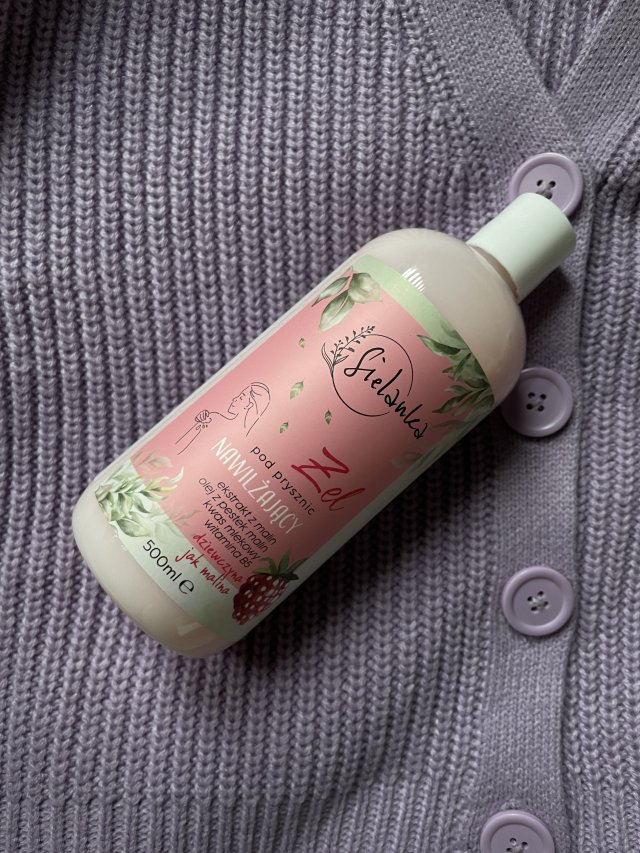 Sielanka Żel pod prysznic, Nawilżający, Malina