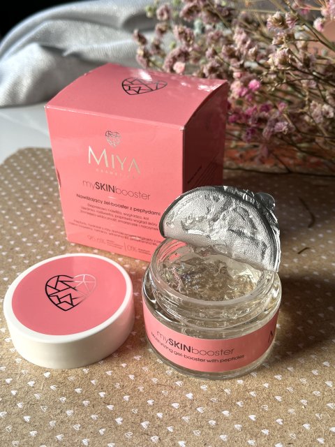 Miya Cosmetics mySKINbooster, Żel-booster do twarzy, Nawilżający, Z peptydami