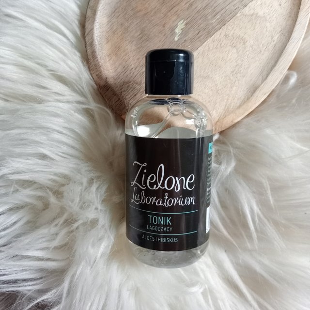Zielone Laboratorium Tonik do twarzy, Łagodzący, Aloes i Hibiskus