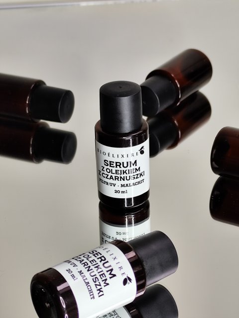 Bioelixire, serum z olejkiem z czarnuszki.