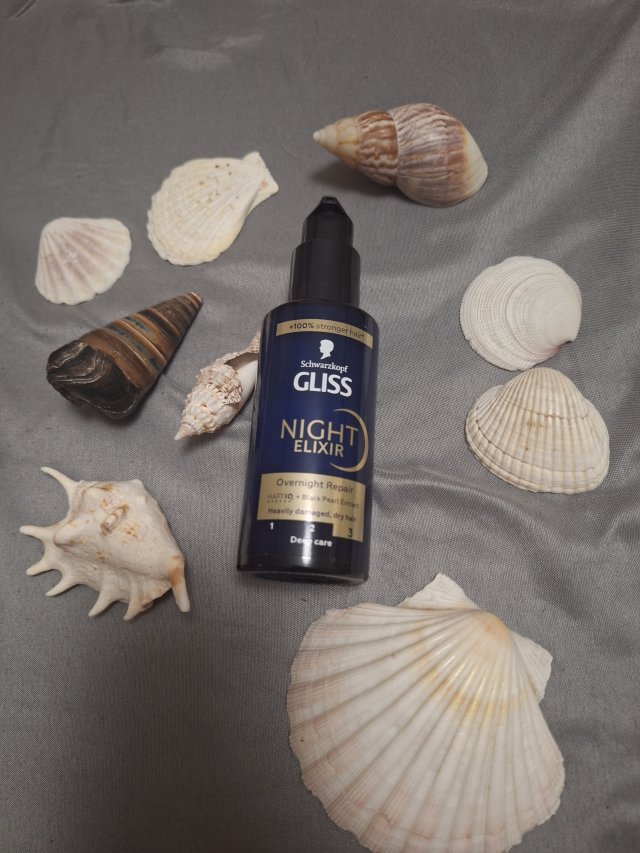 Schwarzkopf Gliss Hair Repair, Night Elixir, Overnight moisture 