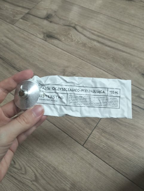 Ministerstwo Dobrego Mydła Pasta do twarzy, Oczyszczająco-peelingująca, Chałwa