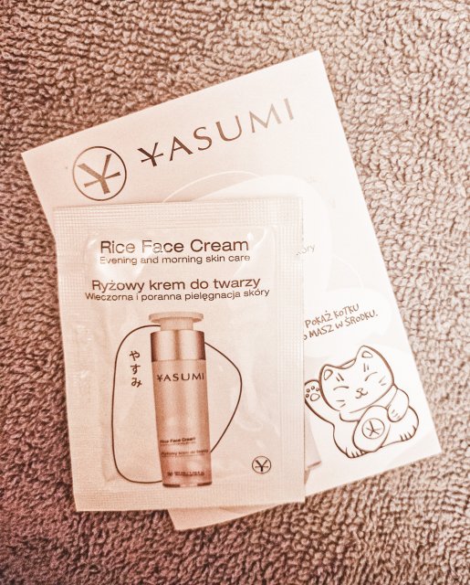 Yasumi Krem do twarzy, Rice Face Cream, Ryżowy