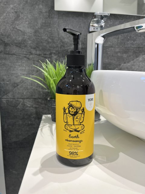 YOPE Mydło w płynie, Earth, Równowaga, Patchouli i jasne drzewa