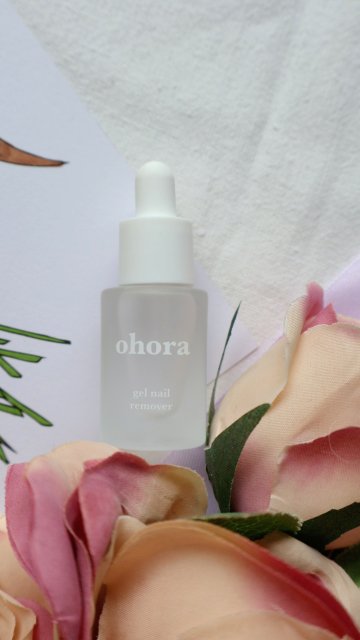 ohora Płyn do usuwania naklejek hybrydowych, Gel Nail Remover