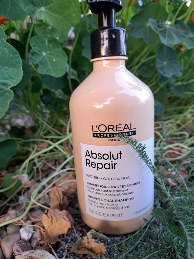 L'Oréal Professionnel, Serie Expert, Szampon do włosów, Absolut Repair, Protein+ Gold Quinoa