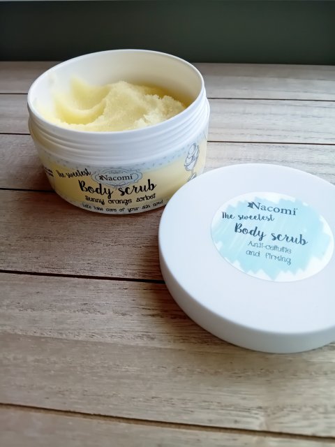 Nacomi Peeling do ciała, Body Scrub, Sunny Orange Sorbet
