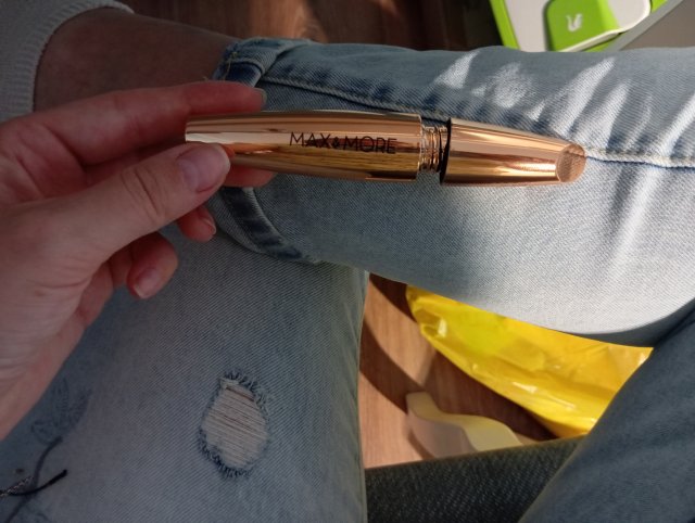 Max&More Tusz do rzęs, nr 201 Black