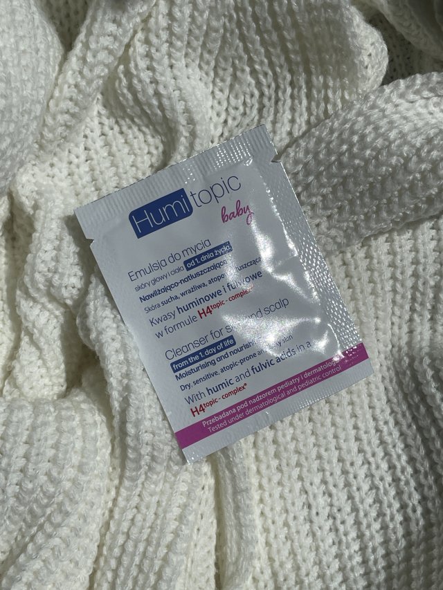 Humitopic Baby, Emulsja do mycia skóry głowy i ciała 