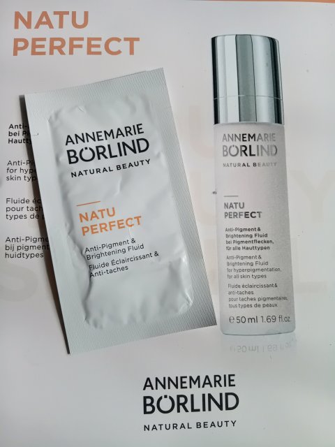AnneMarie Börlind Natural Beauty, Fluid do twarzy, Natu Perfect, Anti-Pigment & Brightening