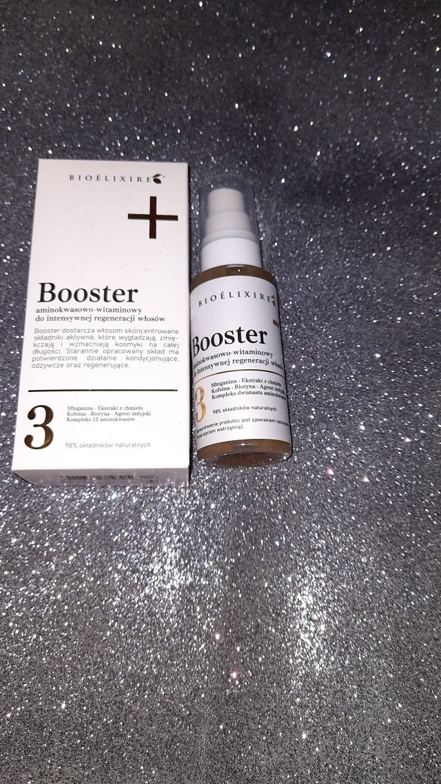 Bioélixire Booster do włosów, Aminokwasowo - witaminowy, Do intensywnej regeneracji włosów