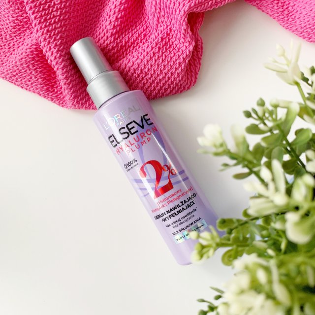 L'Oréal Elseve, Serum do włosów, Hyaluron Plump, Nawilżająco - wypełniające, Włosy Odwodnione