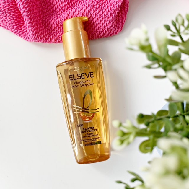 L'Oréal Elseve, Eliksir w olejku, Odżywczy, Wygładzenie i blask, Magiczna moc olejków