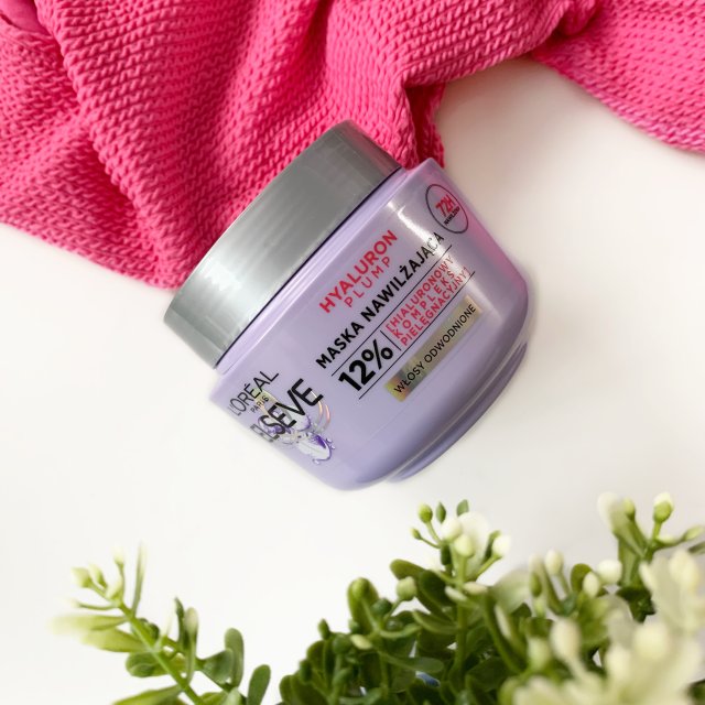 L'Oréal Elseve, Maska do włosów, Hyaluron Plump, Nawilżająca, Włosy Odwodnione