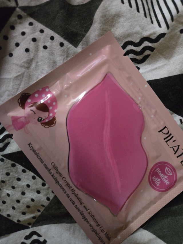 Pilaten Maseczka na usta, Kolagenowa, Krystaliczna, Nawilżająco-wygładzająca, Collagen Crystal