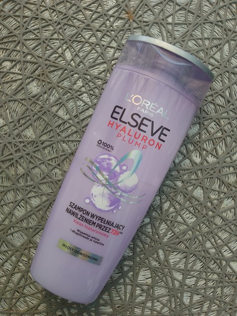 L'Oréal Elseve, Szampon do włosów, Hyaluron Plump, Wypełniający nawilżeniem, Włosy odwodnione