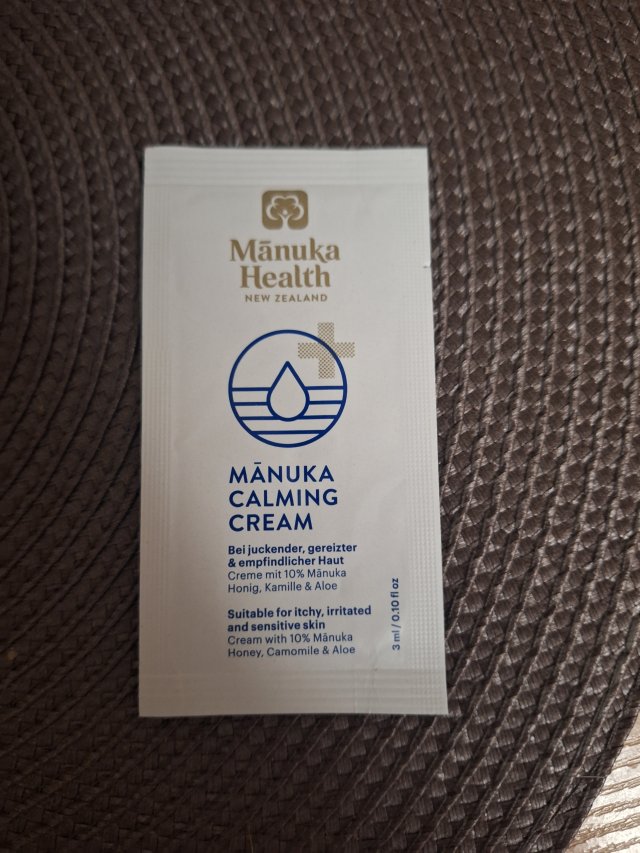 Mānuka Health Krem do ciała, Mānuka Calming Cream, Łagodzący, Z miodem Mānuka