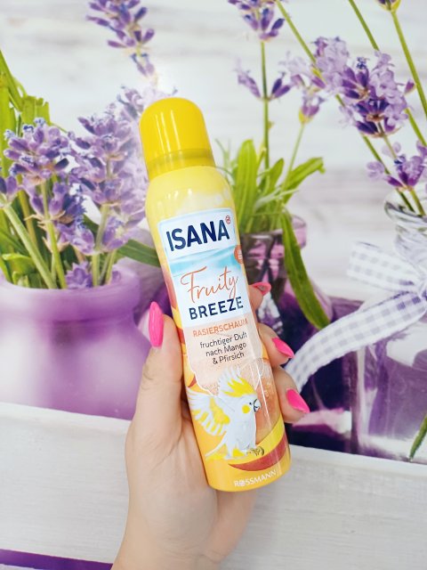 Isana Pianka do golenia, Fruity Breeze