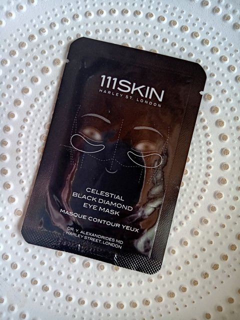 111Skin Płatki pod oczy, Celestial Black Diamond Eye Mask